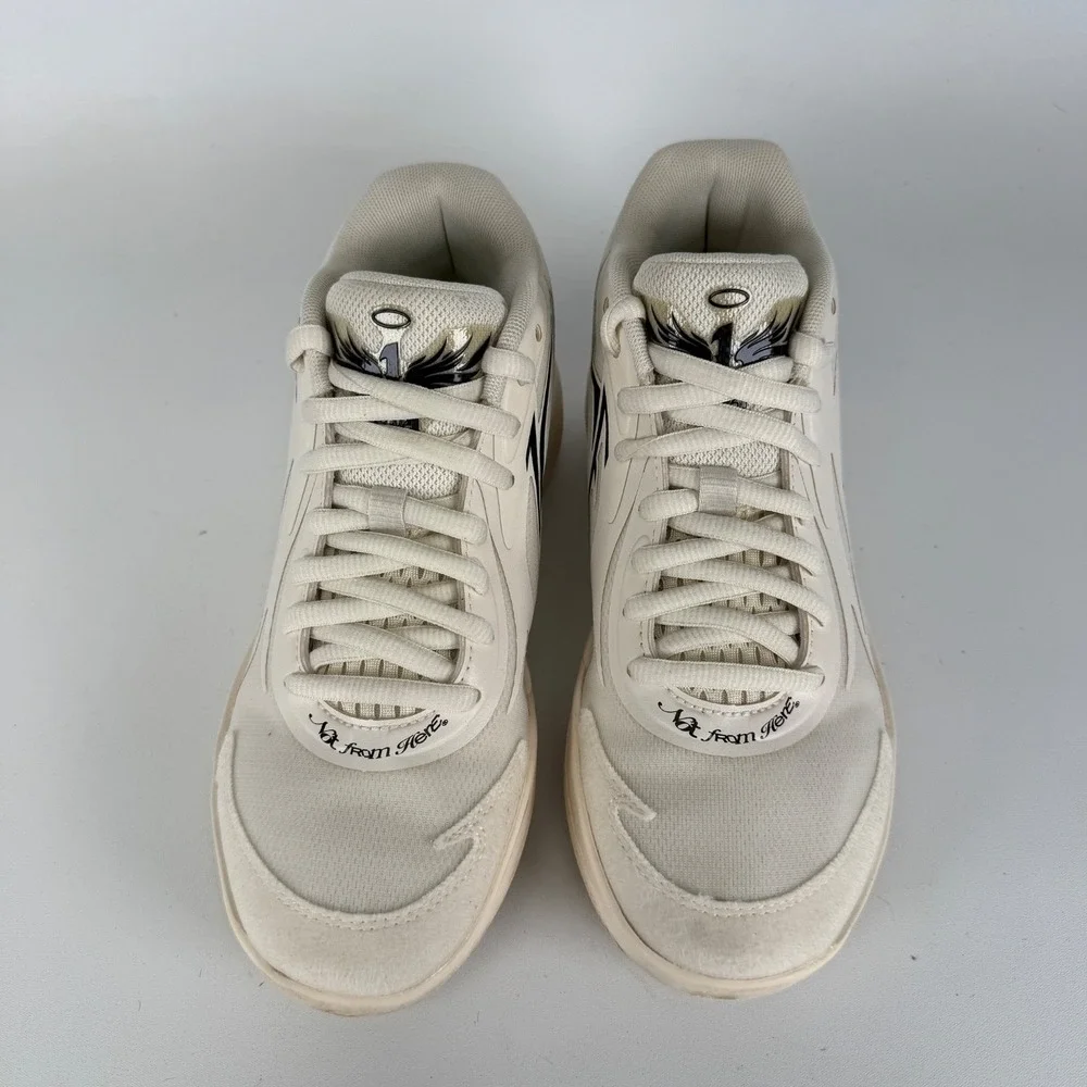 Men's Puma LaMelo Ball MB.02 Basketball Shoes Whispers Size 5.5 378361-01